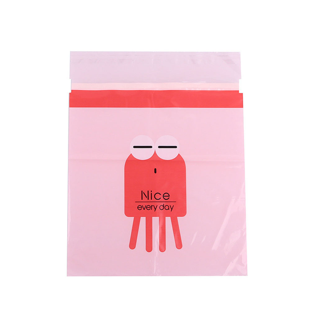 thumbnail image 3 of melotizhi Car Trash Bag Disposable Garbage Bag Home Self-adhesive Cleaning Bags 15pcs, Pink, 3 of 5